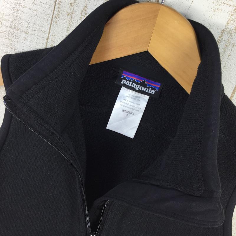 【WOMEN's S】 パタゴニア ベター セーター ベスト Better Sweater Vest PATAGONIA 25885 BLK BLACK ブラック系