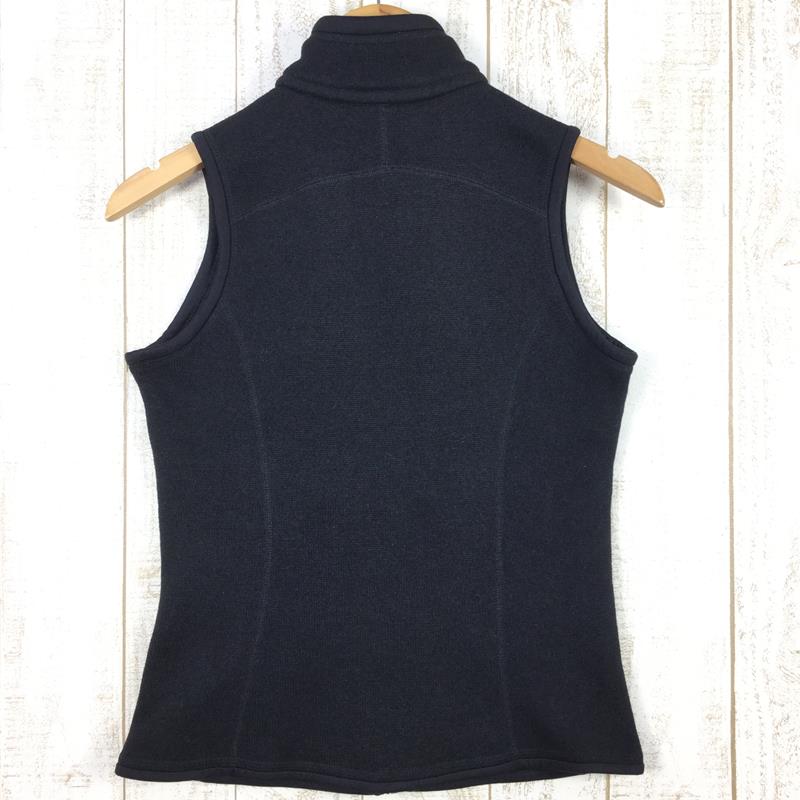 【WOMEN's S】 パタゴニア ベター セーター ベスト Better Sweater Vest PATAGONIA 25885 BLK BLACK ブラック系