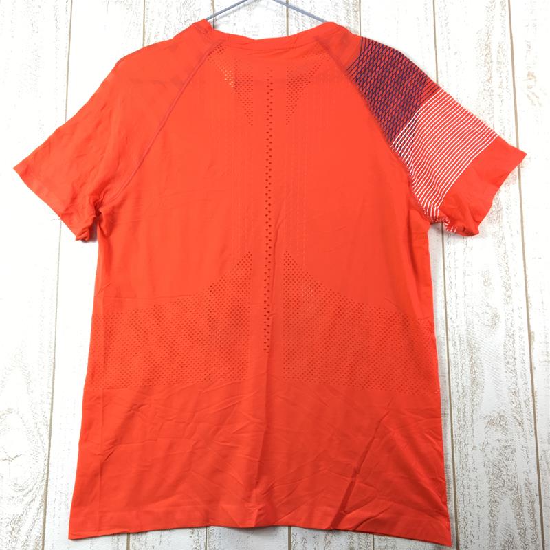 【MEN's M】 コンプレスポーツ レーシング ショートスリーブ Tシャツ RACING SHORT SLEEVE T-SHIRT COMPRESSPORT オレンジ系