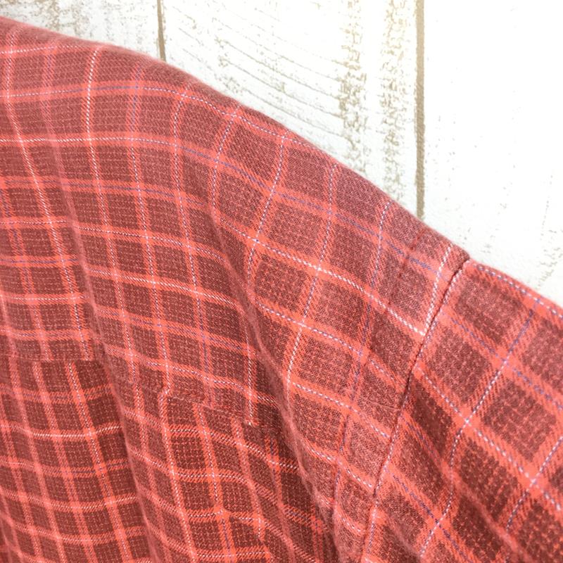 【MEN's L】 パタゴニア ロングスリーブ ピマコットン シャツ Long-Sleeved Pima Cotton Shirt PATAGONIA 53836 KTH レッド系