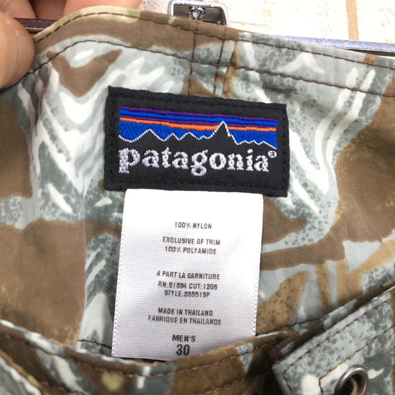 【MEN's 30】 パタゴニア ウェーブフェアラー ボード ショーツ Wavefarer Board Shorts PATAGONIA 86551 ブラウン系