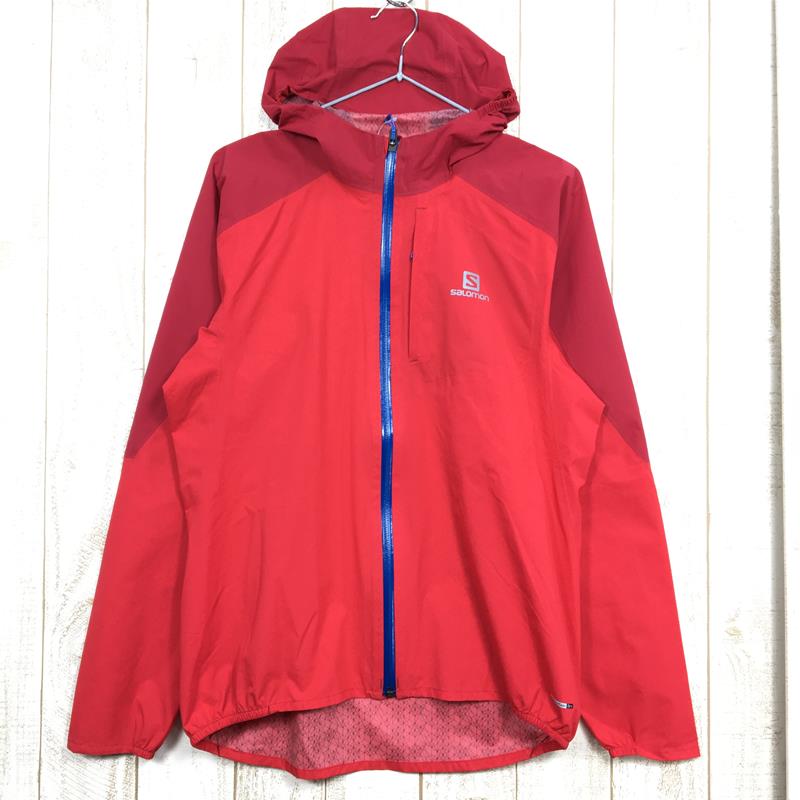 【MEN's M】 サロモン JP ボナッティ ウォータープルーフ ジャケット JP BONATTI WP JACKET SALOMON L37625900 MATADOR-X VICTORY RED レッド系