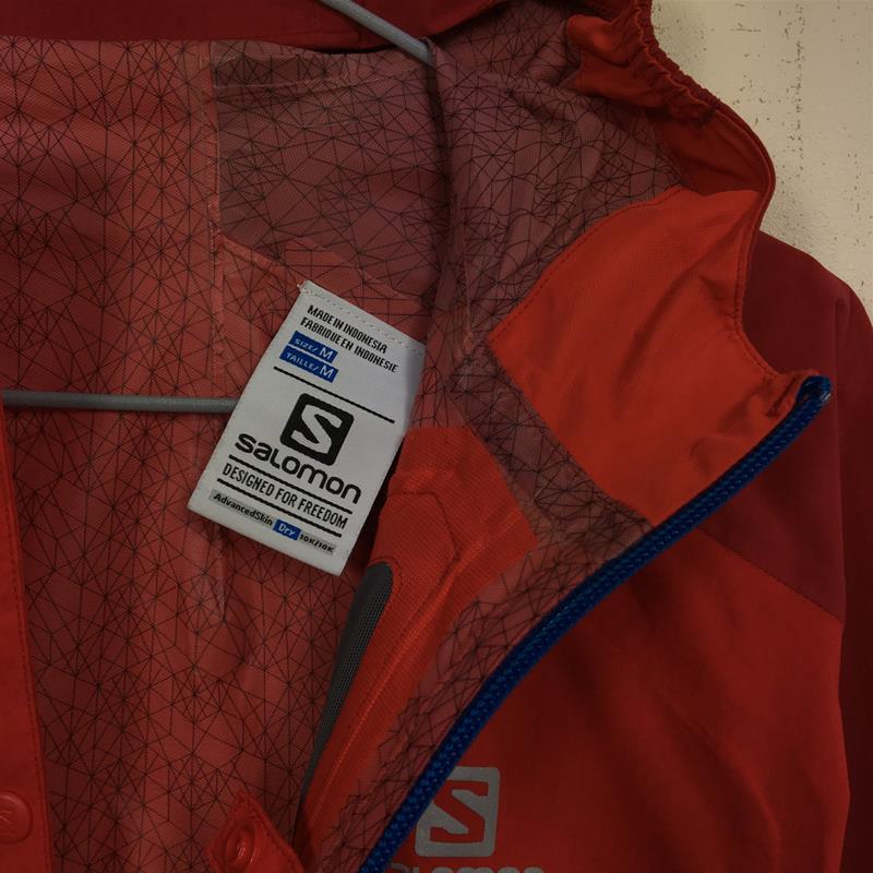 【MEN's M】 サロモン JP ボナッティ ウォータープルーフ ジャケット JP BONATTI WP JACKET SALOMON L37625900 MATADOR-X VICTORY RED レッド系