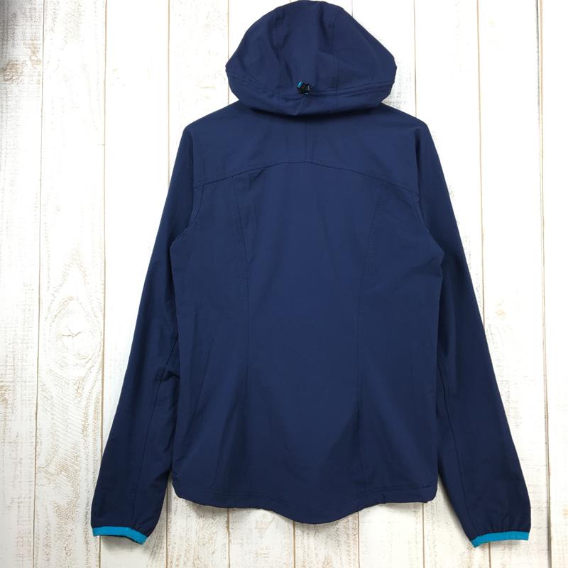 【WOMEN's S】 ホグロフス ボア Q フード BOA Q HOOD ソフトシェル フーディ ジャケット HAGLOFS 601196 ネイビー系