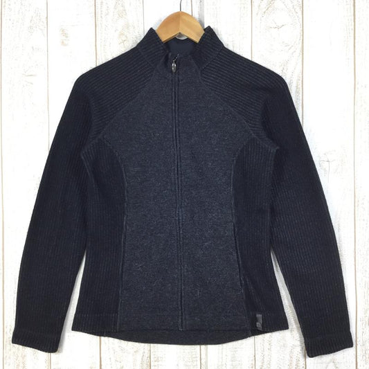 【WOMEN's S】 マウンテンハードウェア サラフィン カーディガン Sarafin Cardigan ウール セーター ジャケット MOUNTAIN HARDWEAR OL4940 ブラック系