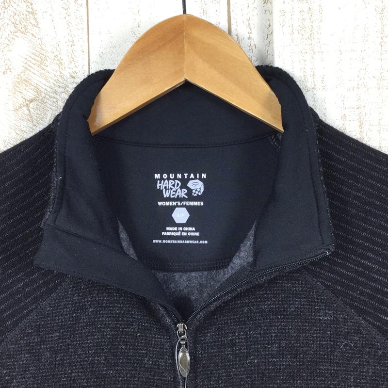 【WOMEN's S】 マウンテンハードウェア サラフィン カーディガン Sarafin Cardigan ウール セーター ジャケット MOUNTAIN HARDWEAR OL4940 ブラック系