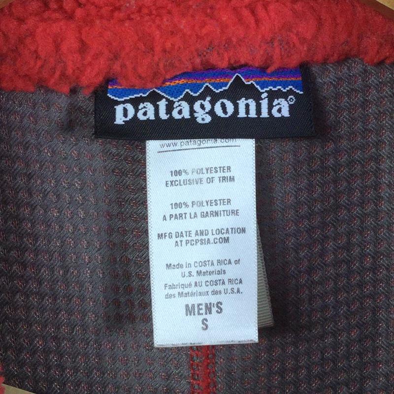 【MEN's S】 パタゴニア クラシック レトロX ベスト CLASSIC RETRO-X VEST レッドデリシャス PATAGONIA 23047 RDS RED DELICIOUS レッド系