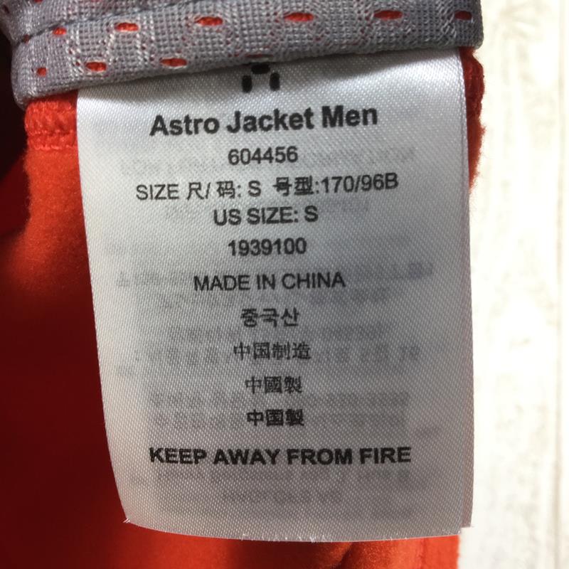 【MEN's S】 ホグロフス アストロ ジャケット Astro Jacket マイクロ フリース HAGLOFS 604456 オレンジ系