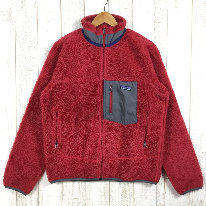 【MEN's S】 パタゴニア クラシック レトロX ジャケット CLASSIC RETRO-X JACKET 希少カラー 入手困難 PATAGONIA 23055 POM レッド系