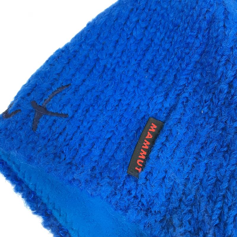 【UNISEX One】 マムート アルパカ ビーニー Alpaca Beanie MAMMUT 1090-02610 5755 DARK  CYAN-MARRINE ブルー系