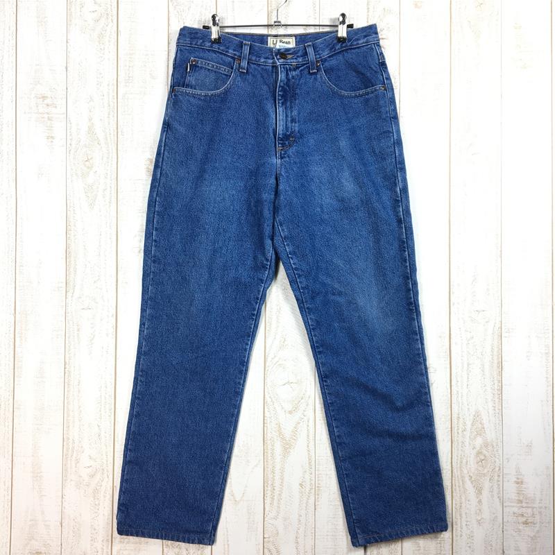 【MEN's W-32 L-32】 エルエルビーン ダブル エル ジーンズ クラシックフィット フランネル ラインド Double L Jeans Classic Fit Flannel Lined デニム パンツ LLBEAN 100220 ブルー系