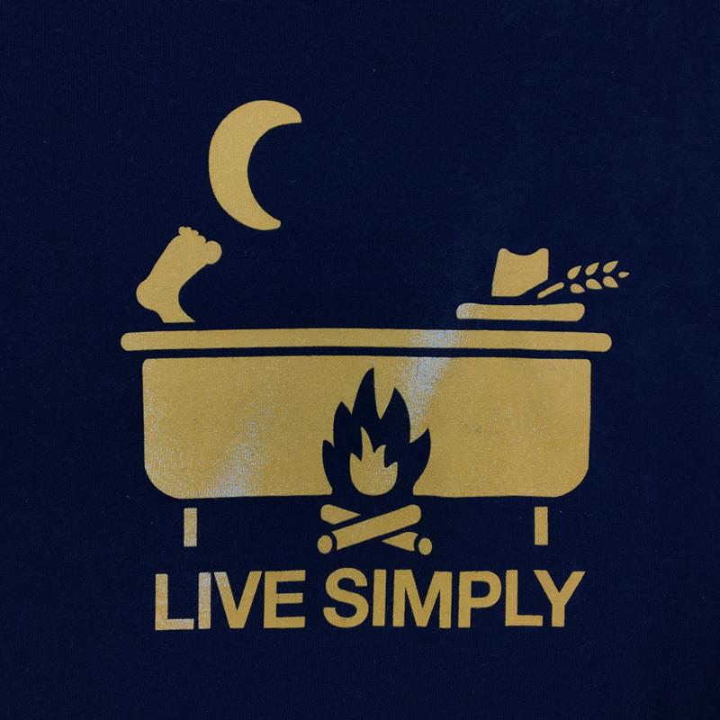 【MEN's XS】 パタゴニア リブシンプリー ホット タブ コットンポリ Tシャツ Live Simply Hot Tub Cotton/Poly  T-Shirts PATAGONIA 39102 ネイビー系