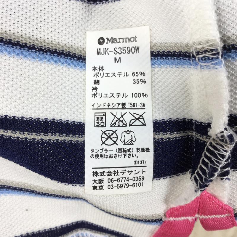 【WOMEN's M】 マーモット フレッシュ ポロ シャツ Fresh Polo Shirt ショートスリーブ MARMOT MJK-S3590W ネイビー系