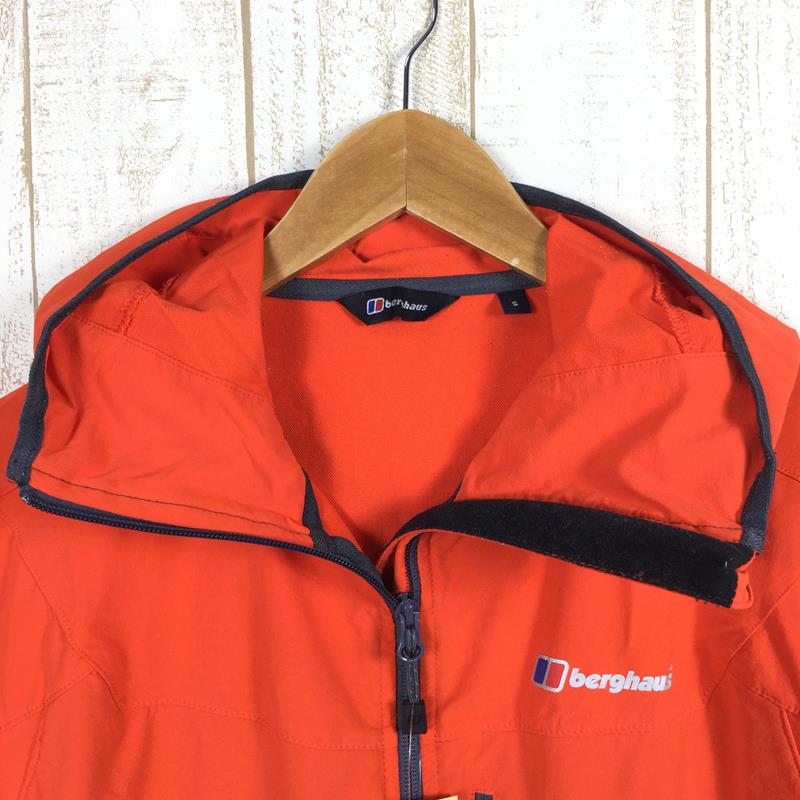 【MEN's S】 バーグハウス ポルドイ ソフトシェル ジャケット Pordoi SS Jacket フーディ BERGHAUS 20879 オレンジ系