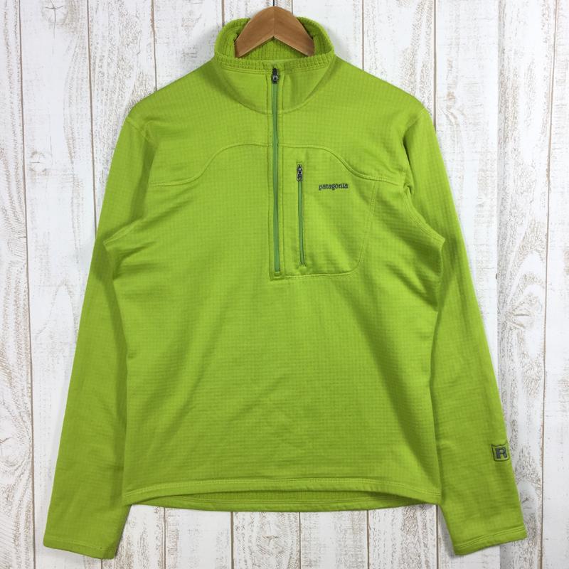 【MEN's S】 パタゴニア R1 プルオーバー R1 PULLOVER レギュレーター ポーラテック パワードライ フリース ジャケット PATAGONIA 40107 LEK グリーン系