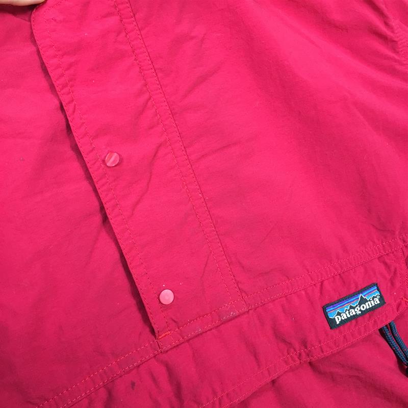 【KID's 8】 パタゴニア 1996 キッズ バギーズ ジャケット K Baggies Jacket プルオーバー フーディ PATAGONIA 64251 レッド系