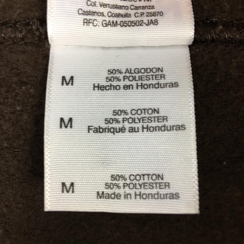 【MEN's M】 RMO Rocky Mountain Outfitters フルジップ スウェット フーディ パーカー コットン/ポリ 50/50 入手困難 ブラウン系
