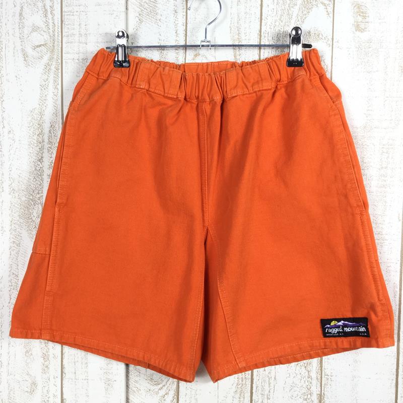 【MEN's S】 ラギッドマウンテン クライミング ショーツ アメリカ製 ショート パンツ RAGGED MOUNTAIN オレンジ系