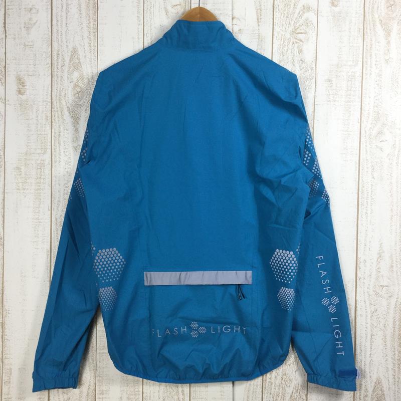 【MEN's S】 dhb フラッシュライト ウォータープルーフ ジャケット Flashlight Waterproof Jacket レインシェル サイクリング AL0332 ブルー系