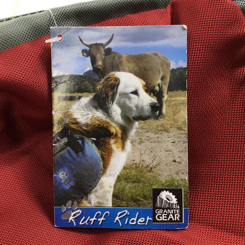 【L】 グラナイトギア ラフライダー ドッグパック Ruff Rider Dog Pack GRANITE GEAR レッド系