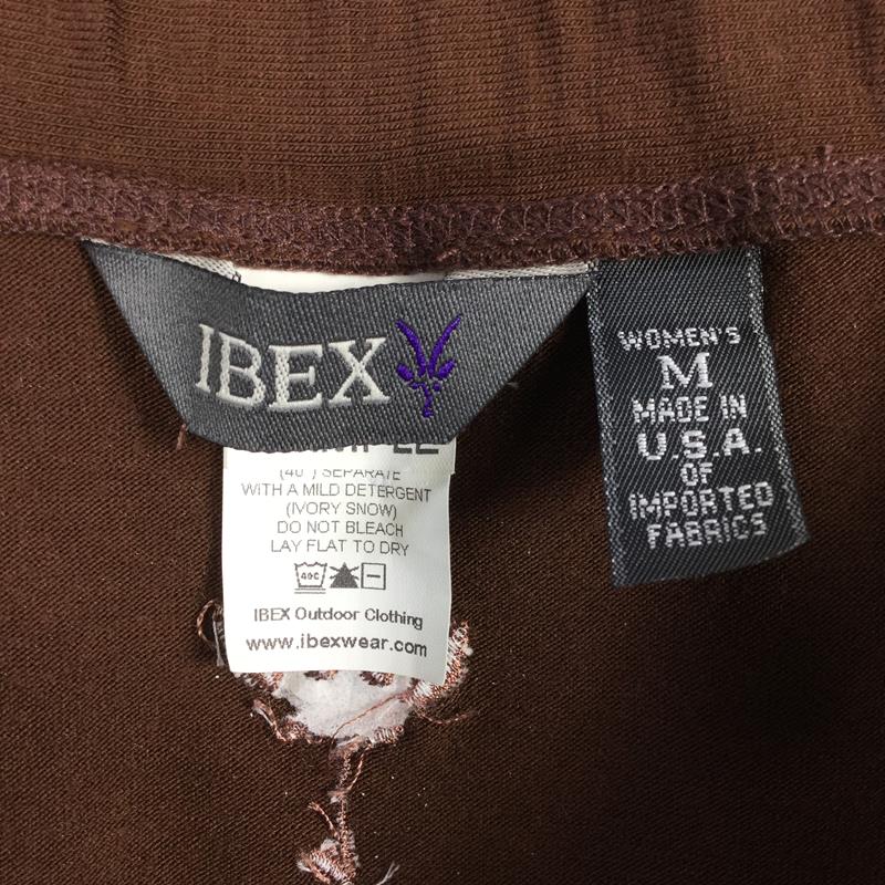【WOMEN's M】 アイベックス メリノウール スカート Merino Wool Skirt 生産終了モデル 入手困難 IBEX ブラウン系