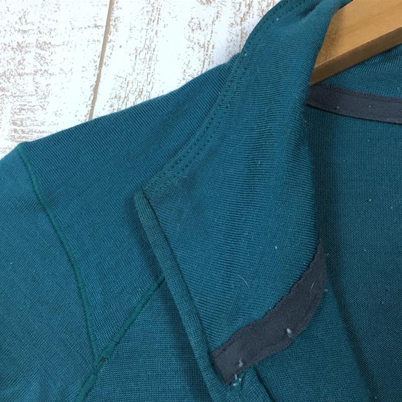 【WOMEN's S】 パタゴニア メリノ サーマルウェイト ジップネック Merino TW Zip-Neck ロングスリーブ シャツ メリノウール PATAGONIA 37127 ABRG Arbor Green グリーン系