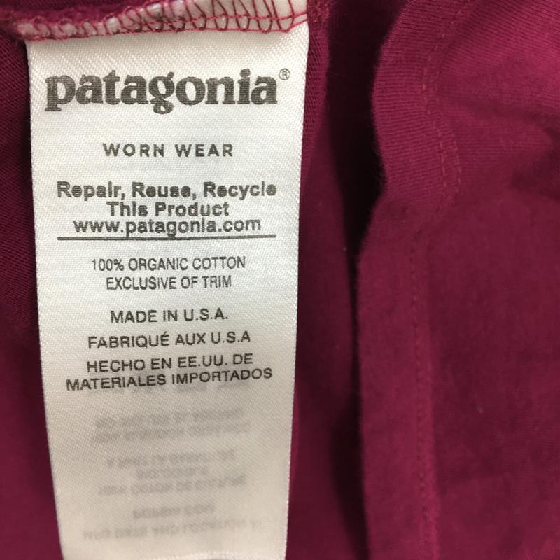 【WOMEN's S】 パタゴニア ウィメンズ ウェーブ オーガニックコットン Tシャツ PATAGONIA 39120 パープル系