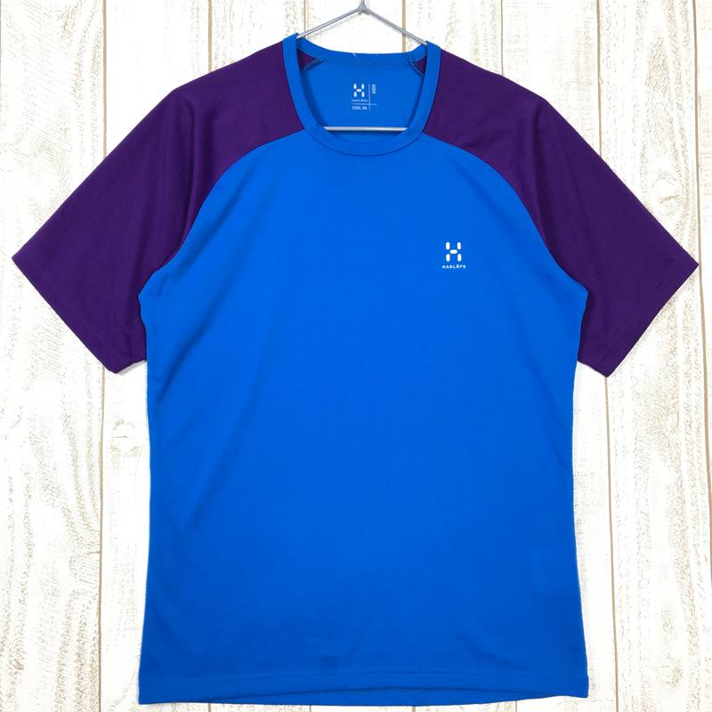 【MEN's XS】 ホグロフス ジボ Tシャツ JIBO TEE HAGLOFS 601692 パープル系