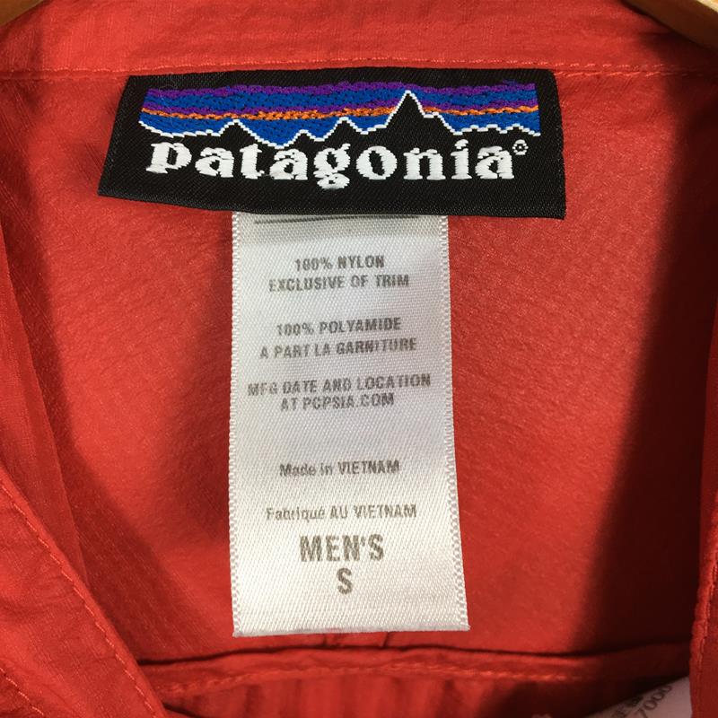 【MEN's S】 パタゴニア フーディニ ジャケット HOUDINI JACKET ウィンドシェル フーディ PATAGONIA 24017 RDS Red Delicious レッド系