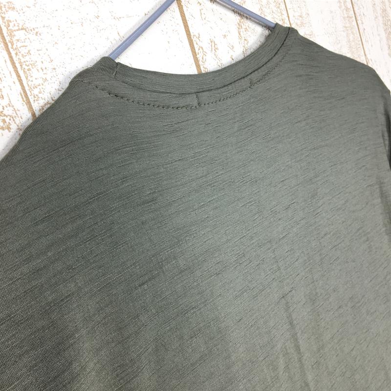 【MEN's S】 アクリマ ライトウール Ｔシャツ Vネック LIGHT WOOL T-Shirt V-Neck メリノウール ACLIMA 2004334 Ranger Green グリーン系