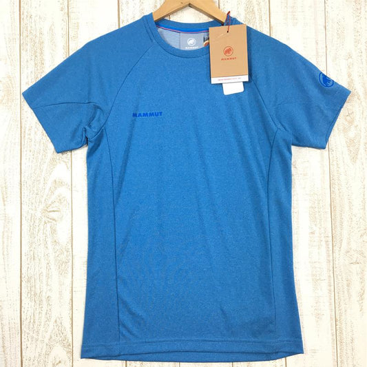 【MEN's S】 マムート アジリティ Tシャツ Aegility T-Shirt MAMMUT 1017-01900 50306 gentian melenge ブルー系