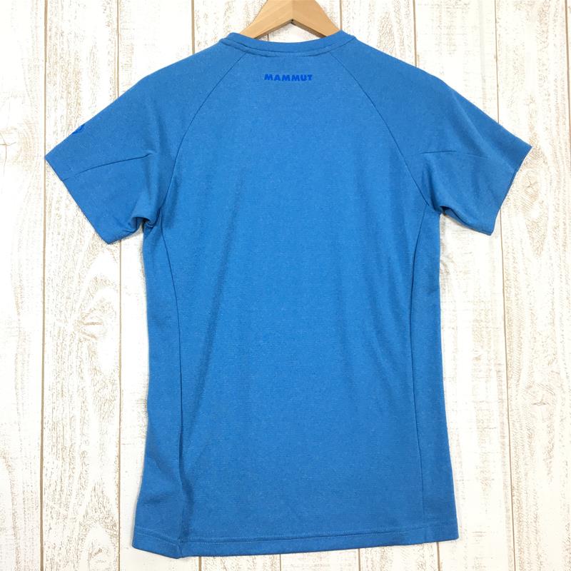 【MEN's S】 マムート アジリティ Tシャツ Aegility T-Shirt MAMMUT 1017-01900 50306 gentian melenge ブルー系