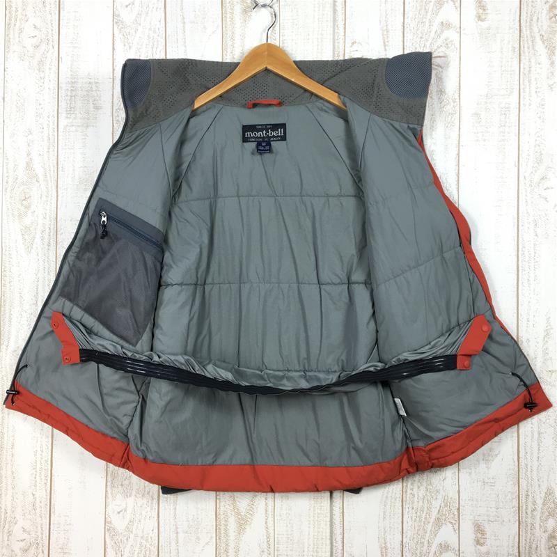 [MEN's XS] Montbell Powder Step Jacket Waterproof Insulation Hoody MONTBELL  1101268 Orange