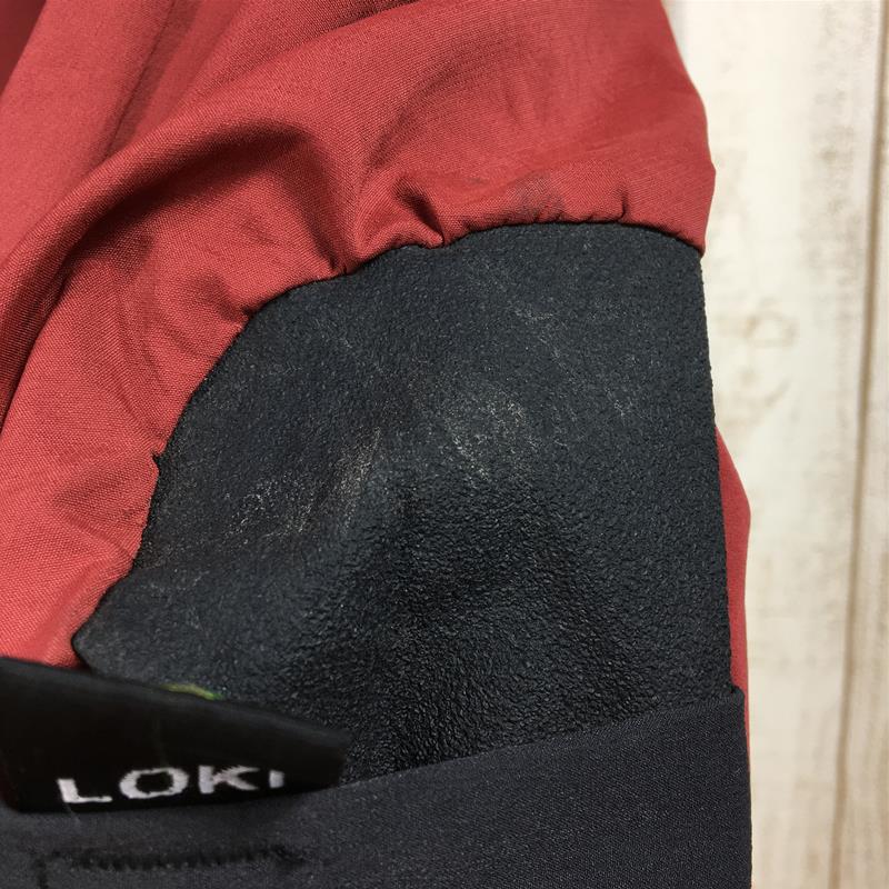 【MEN's L】 ロキ ソフトシェル ジャケット Softshell Jacket フーディ メーカー消滅 生産終了モデル LOKI レッド系