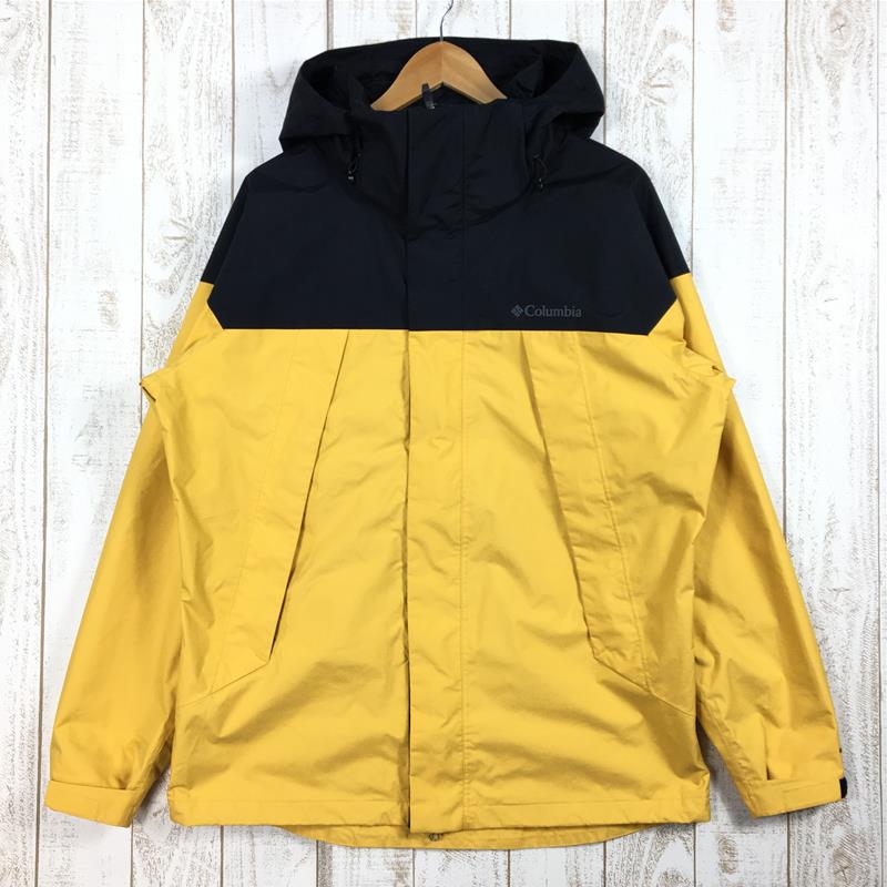 【MEN's XL】 コロンビア ウッドロード ジャケット Wood Road Jacket ハードシェル ジャケット COLUMBIA PM3801 イエロー系