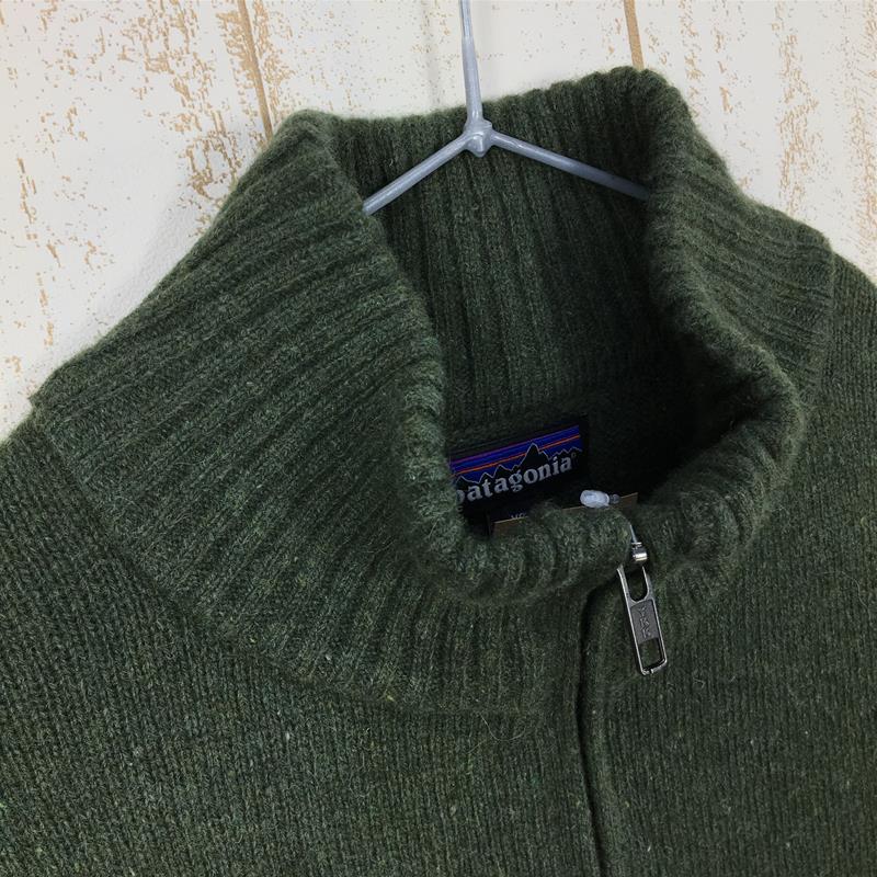 【MEN's XS】 パタゴニア マーロウウール 1/4ジップ セーター Merlow Wool 1/4-Zip Sweater 生産終了モデル 入手困難 PATAGONIA 50355 グリーン系