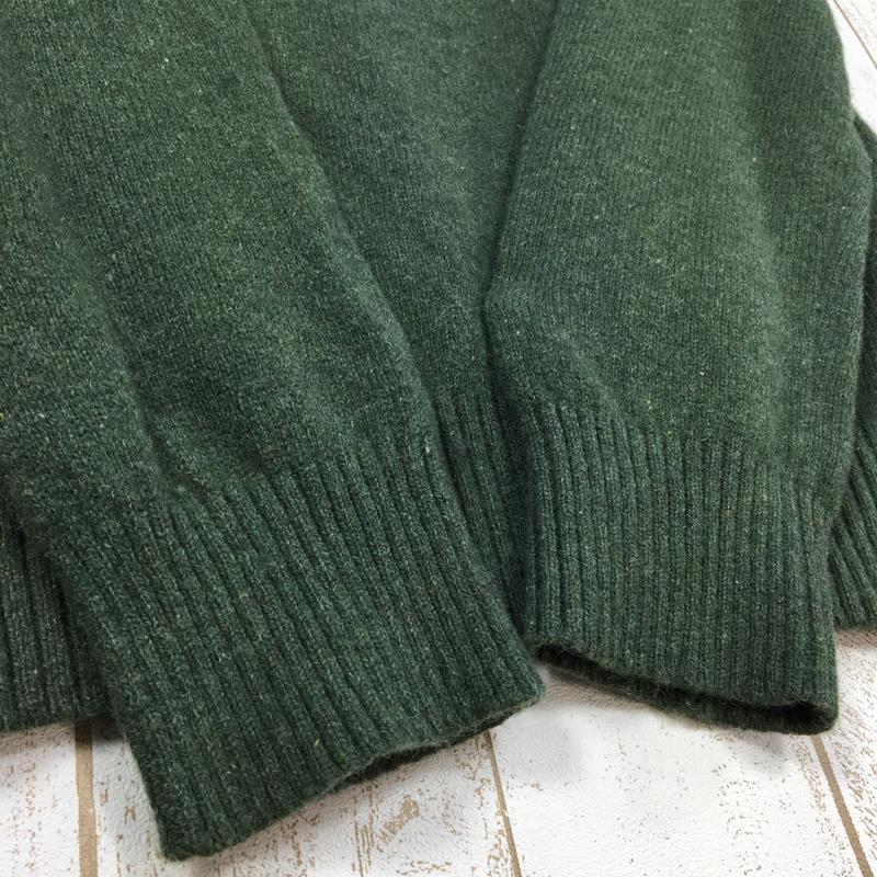 【MEN's XS】 パタゴニア マーロウウール 1/4ジップ セーター Merlow Wool 1/4-Zip Sweater 生産終了モデル 入手困難 PATAGONIA 50355 グリーン系