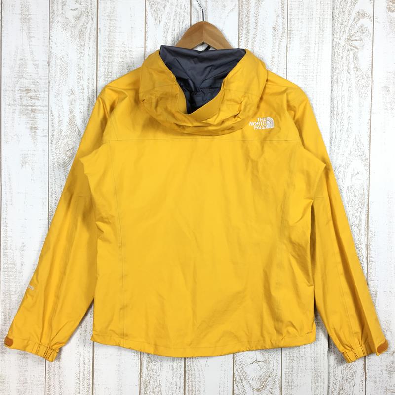 【WOMEN's M】 ノースフェイス クライム ライト ジャケット Climb Light Jacket ゴアテックス レインシェル フーディ NORTH FACE NPW12003 イエロー系