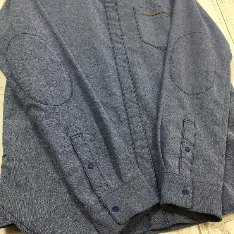 【WOMEN's M】 フェニックス ノマド シャツ Nomado shirts PHENIX PH762LS65 ブルー系