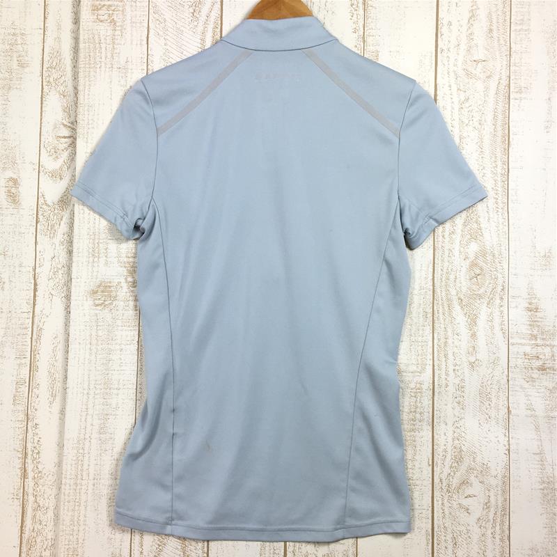 【MEN's S】 マムート アタカゾ ライト ジップ Tシャツ Atacazo Light Zipped T-Shirt MAMMUT 1017-00090 グレー系