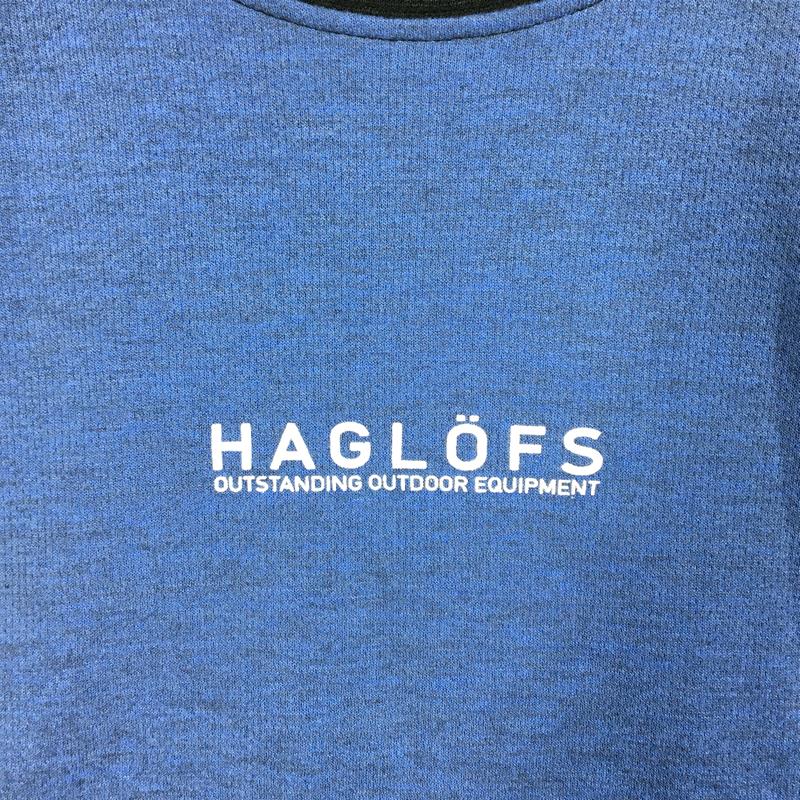 【MEN's M】 ホグロフス オールド ポーラテック Tシャツ HAGLOFS ブルー系