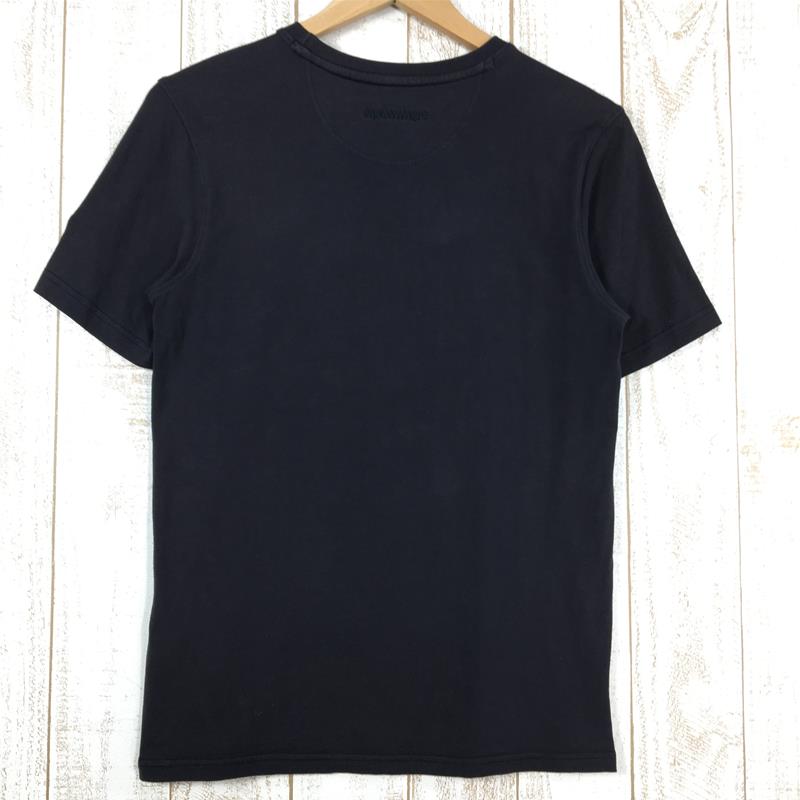 【MEN's XS】 マムート ロゴ Tシャツ Logo T-Shirt オーガニックコットン MAMMUT 1041-07290 ブラック系
