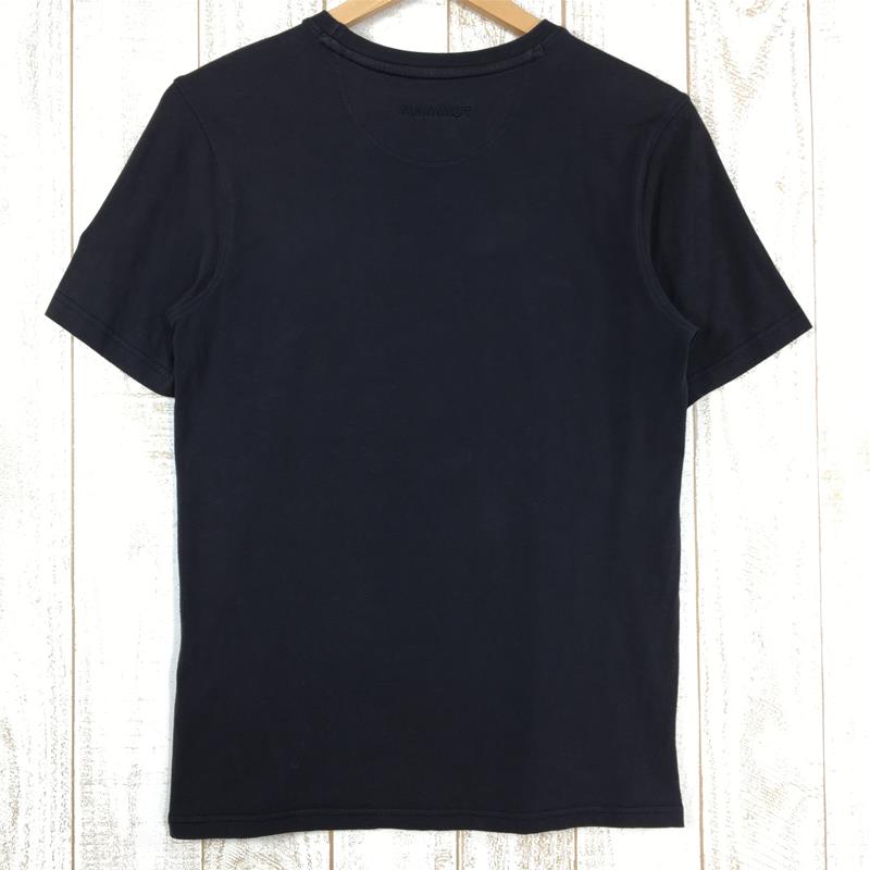 【MEN's XS】 マムート ロゴ Tシャツ Logo T-Shirt オーガニックコットン MAMMUT 1041-07290 ブラック系