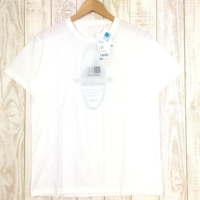 【MEN's M】 カリマー グレートブリテン マウンテン カンパニー GBMC Tシャツ 速乾 生産終了モデル 入手困難 KARRIMOR White ホワイト系