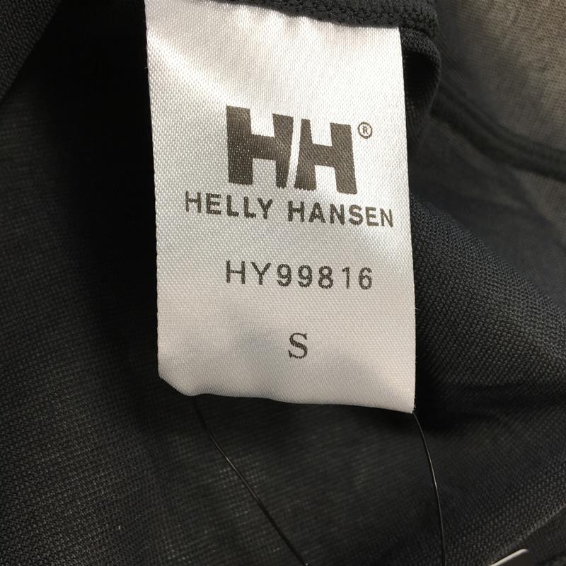 【MEN's S】 ヘリーハンセン インナーボーダー Vネック ロングスリーブ Tシャツ ベースレイヤー HELLY HANSEN HY99816 CA カーボニウム チャコール系