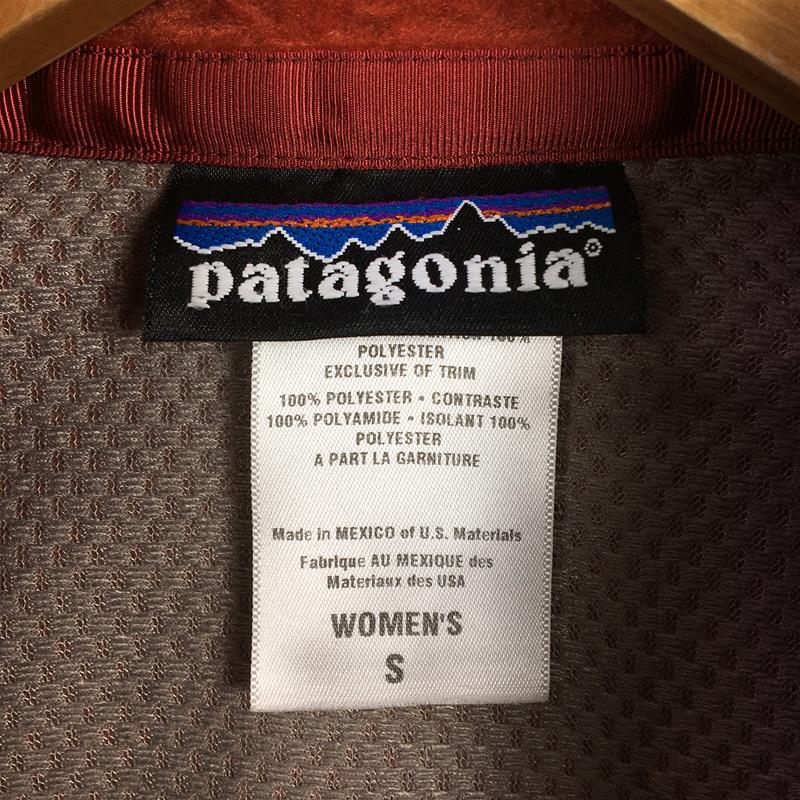 【WOMEN's S】 パタゴニア レディース レトロ エックス ベスト RETRO X VEST 生産終了モデル 入手困難 PATAGONIA 23080 GJB レッド系