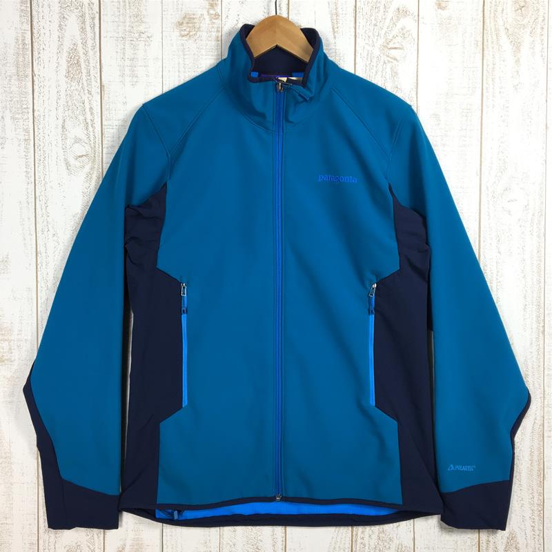 【MEN's S】 パタゴニア アズ ハイブリッド ジャケット ADZE HYBRID JACKET ポーラテック ウィンドブロック 防風 ソフトシェル フリース 生産終了モデル 入手困難 PATAGONIA 83450 UWTB Underwater Blue ブルー系