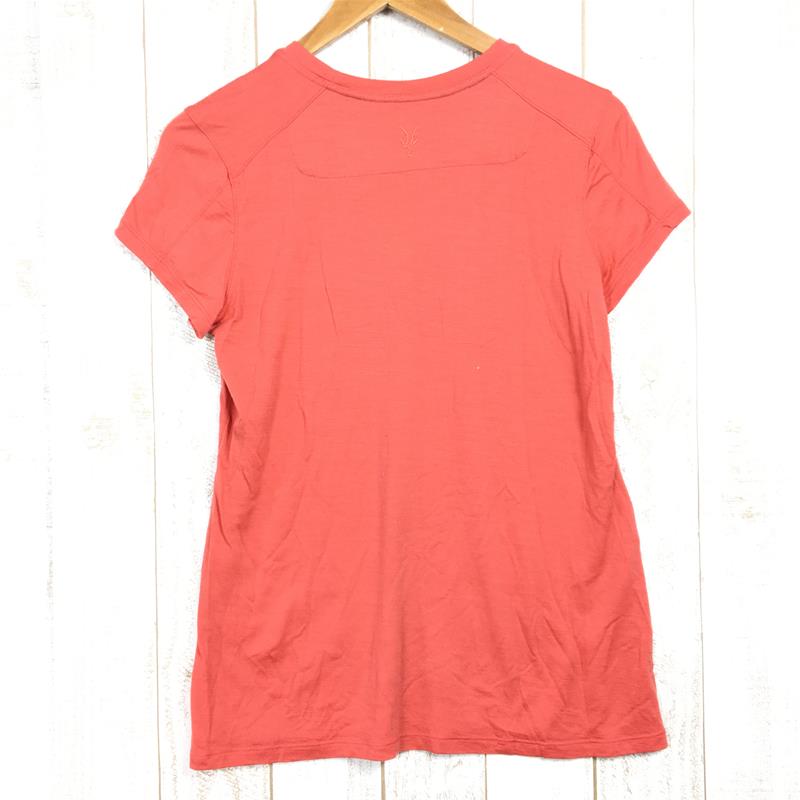 【WOMEN's M】 アイベックス メリノウール Tシャツ アメリカ製 生産終了モデル 入手困難 IBEX ピンク系