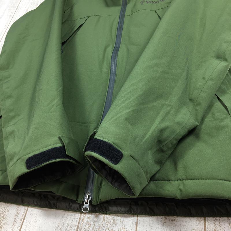 【MEN's M】 ティートンブロス グローリー ジャケット Glory Jacket Dermizax防水 ThermoMaxインサレーション フーディ ストレッチ TETON BROS TB183-03M グリーン系