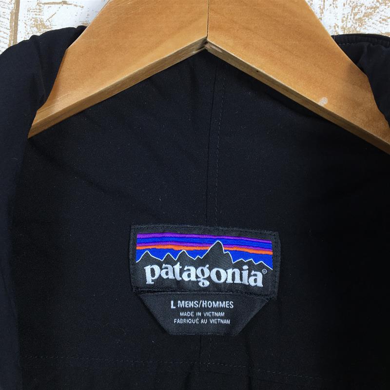 【MEN's L】 パタゴニア ナノエア ジャケット Nano-Air Jacket フルレンジ インサレーション 企業刺繍 ユニフォーム 入手困難 PATAGONIA 84250 BLK Black ブラック系